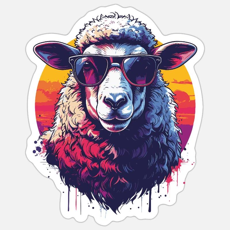 Sticker Größe S (10 x 10 cm) - 