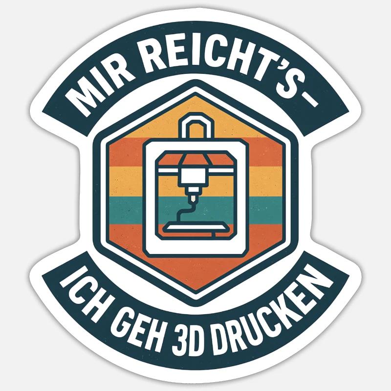 Sticker Größe S (10 x 10 cm) - 