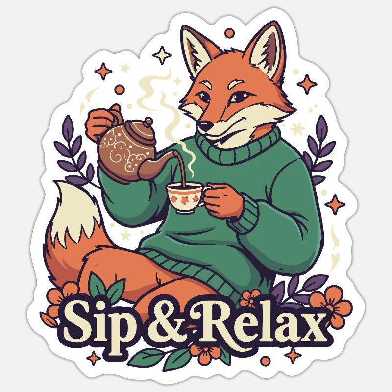 Sticker Größe S (10 x 10 cm) - 