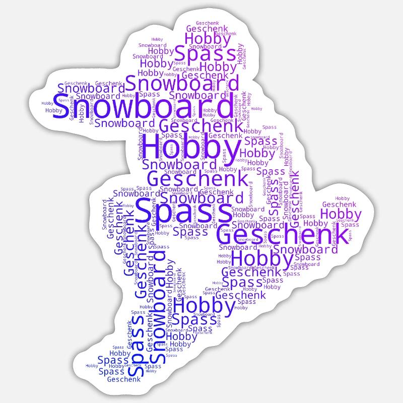 Sticker Größe S (10 x 10 cm) - 