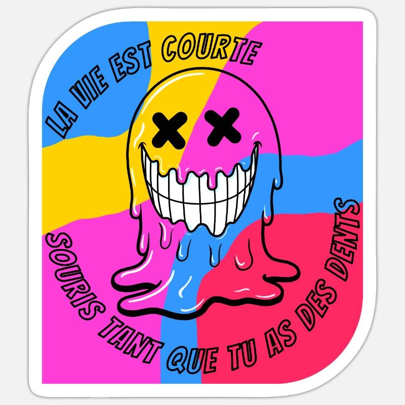 Sticker taille S (10 x 10 cm) - 