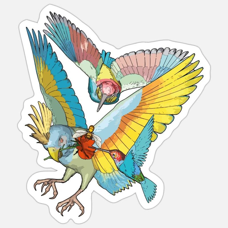 Sticker Größe S (10 x 10 cm) - 