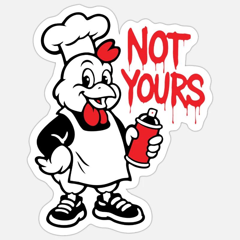 Sticker Größe S (10 x 10 cm) - 