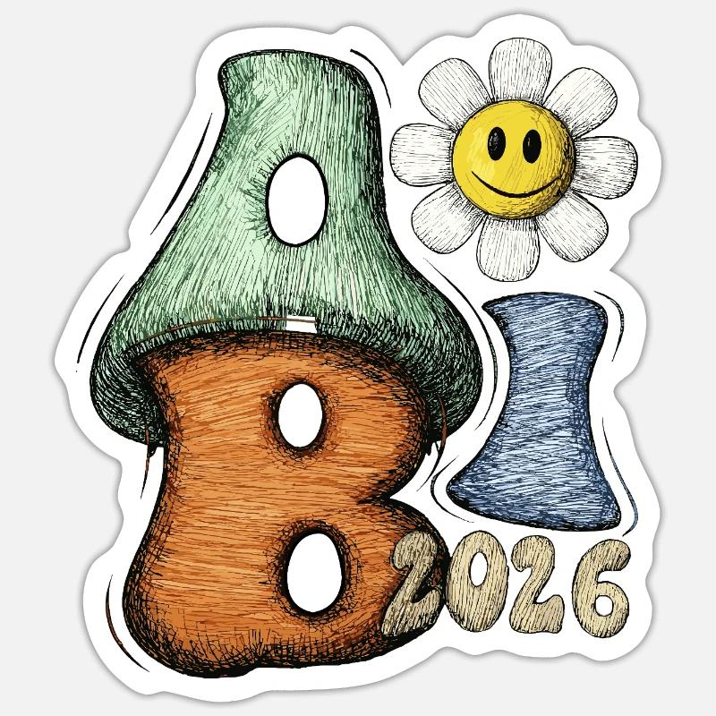 Sticker taille S (10 x 10 cm) - 