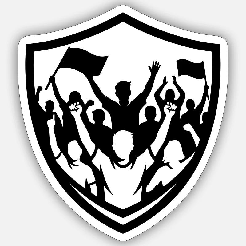 Sticker Größe S (10 x 10 cm) - 