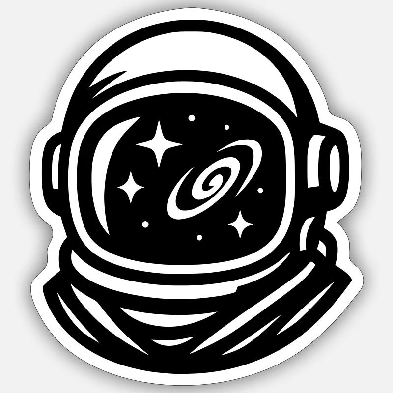 Astronaut Sticker size S (10 x 10 cm)