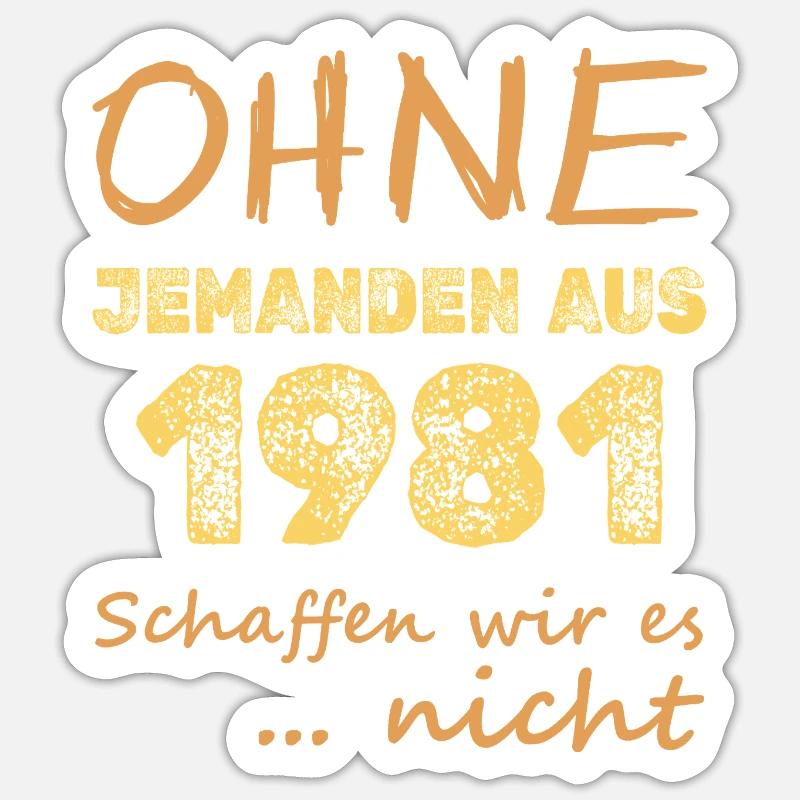 Sticker Größe S (10 x 10 cm) - 