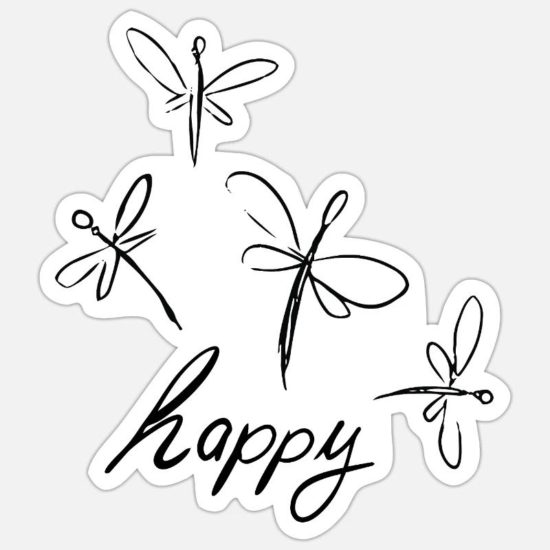 Sticker Größe S (10 x 10 cm) -