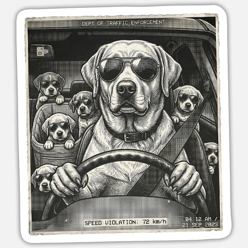 Sticker size S (10 x 10 cm) - 