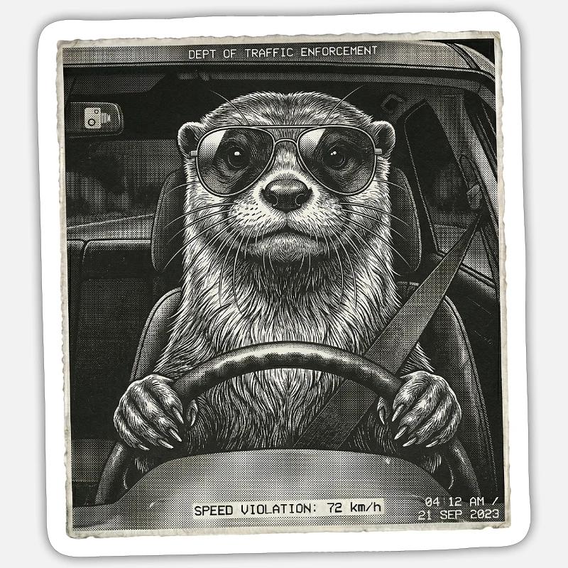 Sticker taille S (10 x 10 cm) - 