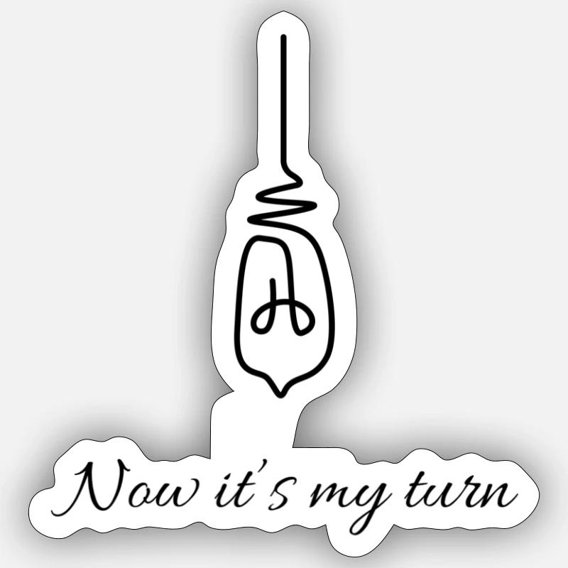 Mine Sticker size S (10 x 10 cm)