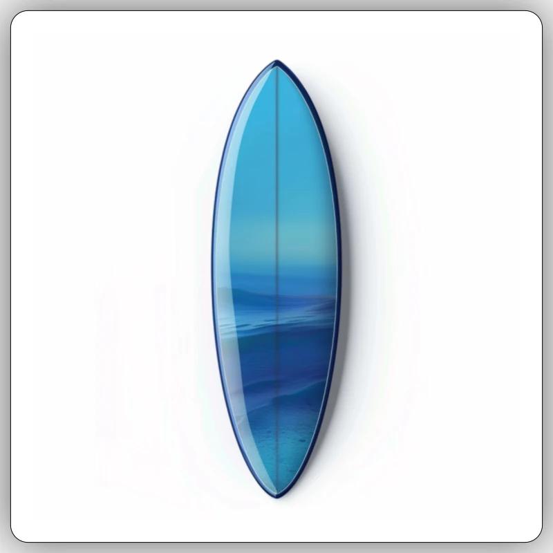 Planche de surf Sticker taille S (10 x 10 cm)