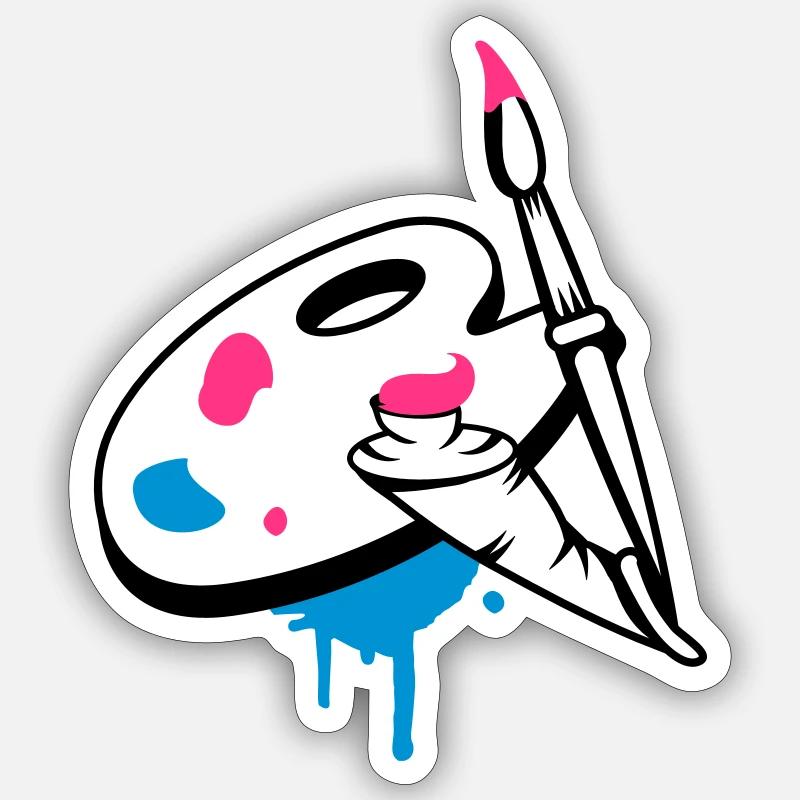 Sticker Größe S (10 x 10 cm) - 