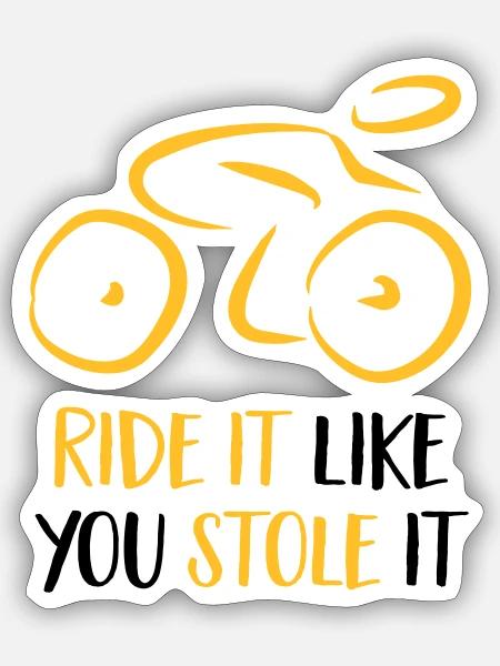  - Sticker size S (10 x 10 cm) - white matte