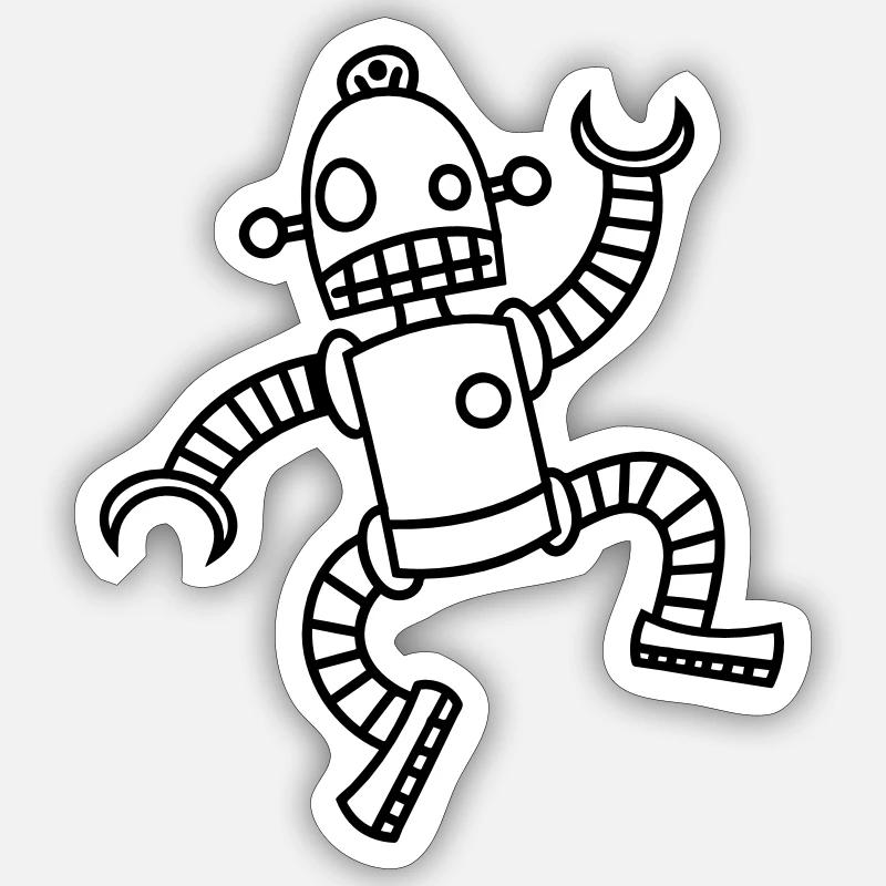 Sticker taille S (10 x 10 cm) - 