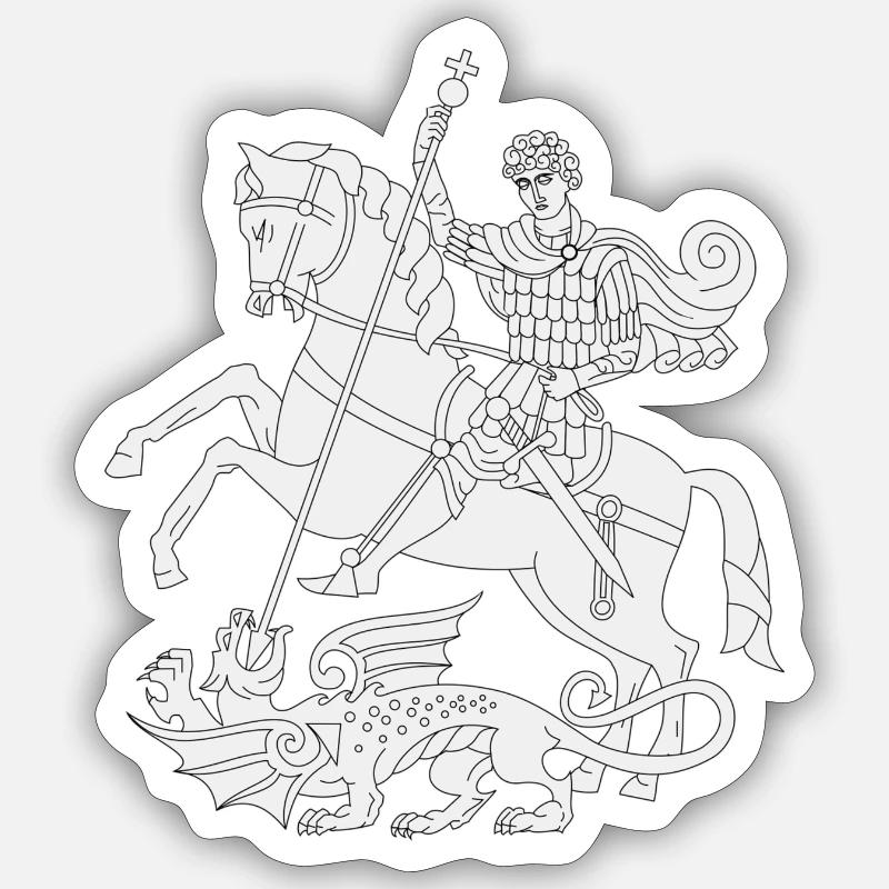 Sticker Größe S (10 x 10 cm) - 