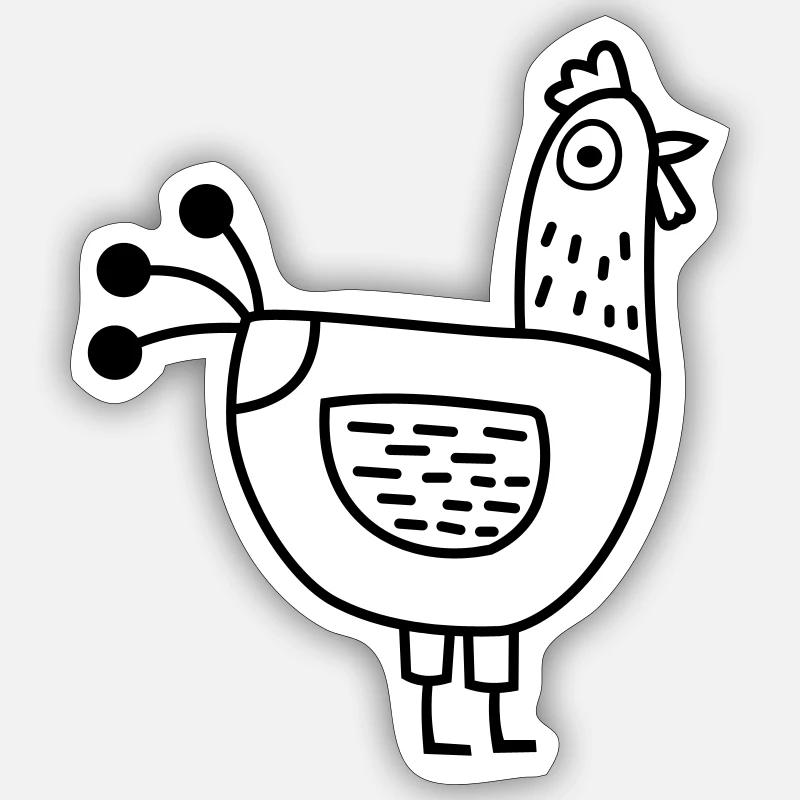 Sticker taille S (10 x 10 cm) - 