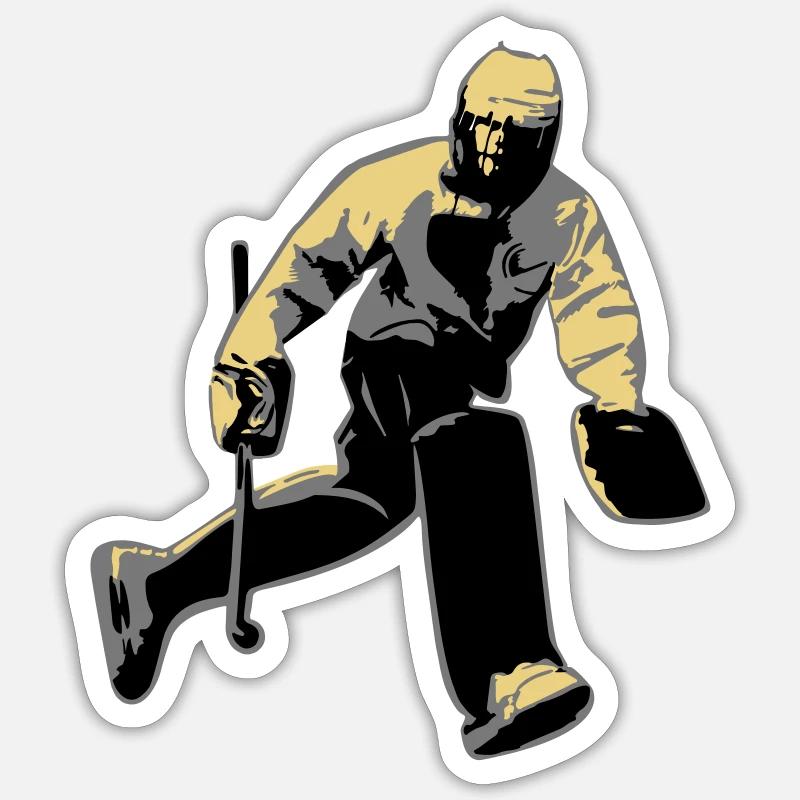 Torwart Sticker Größe S (10 x 10 cm)