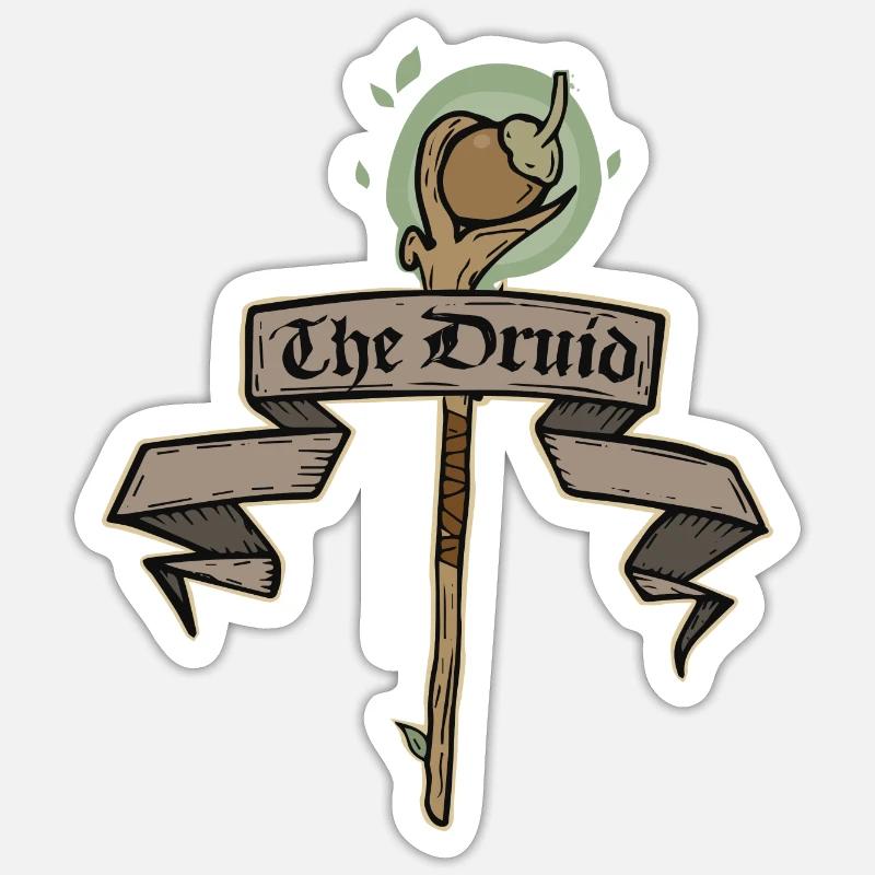 le Druide Sticker taille S (10 x 10 cm)