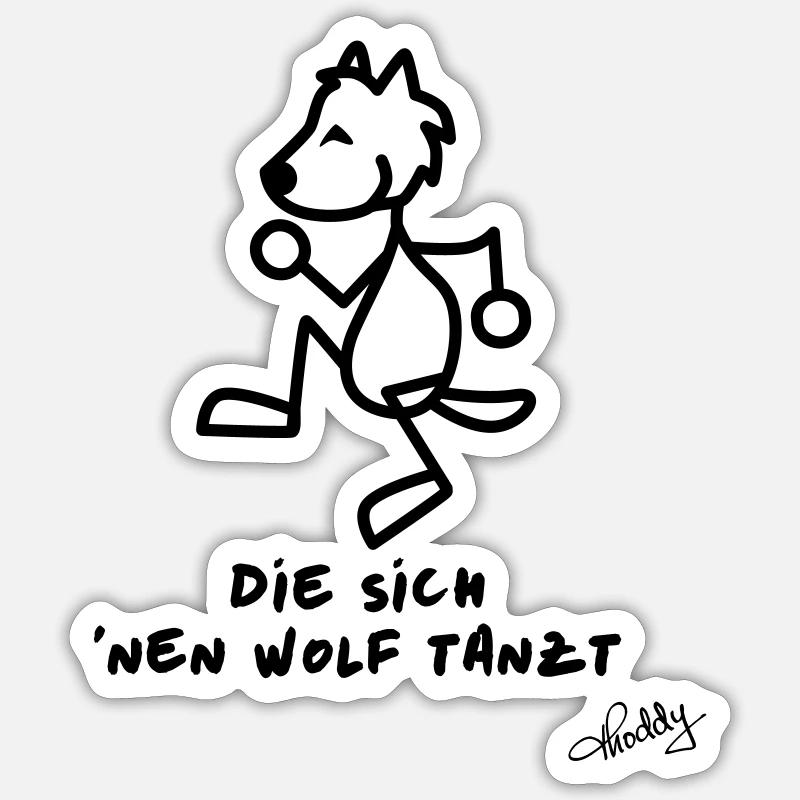 Sticker Größe S (10 x 10 cm) - 