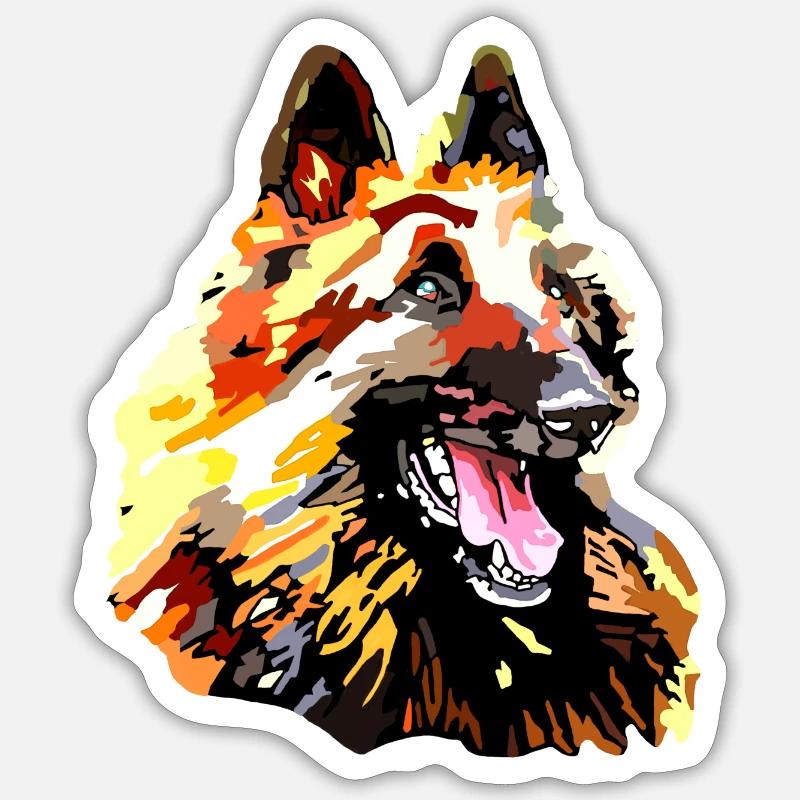 Sticker taille S (10 x 10 cm) - 