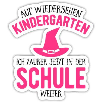 Schoolchild Gifts - Sticker size S (10 x 10 cm) - white matte - Front
