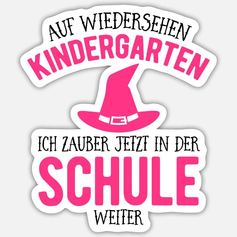 Enfants de l’école - Sticker taille S (10 x 10 cm) - blanc mat