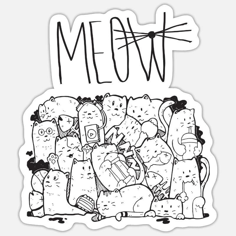 Sticker taille S (10 x 10 cm) - 