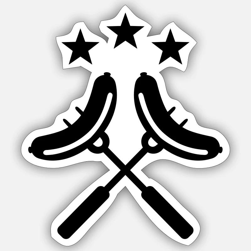 Sticker taille S (10 x 10 cm) - 