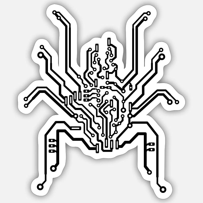 Geek Sticker size S (10 x 10 cm)