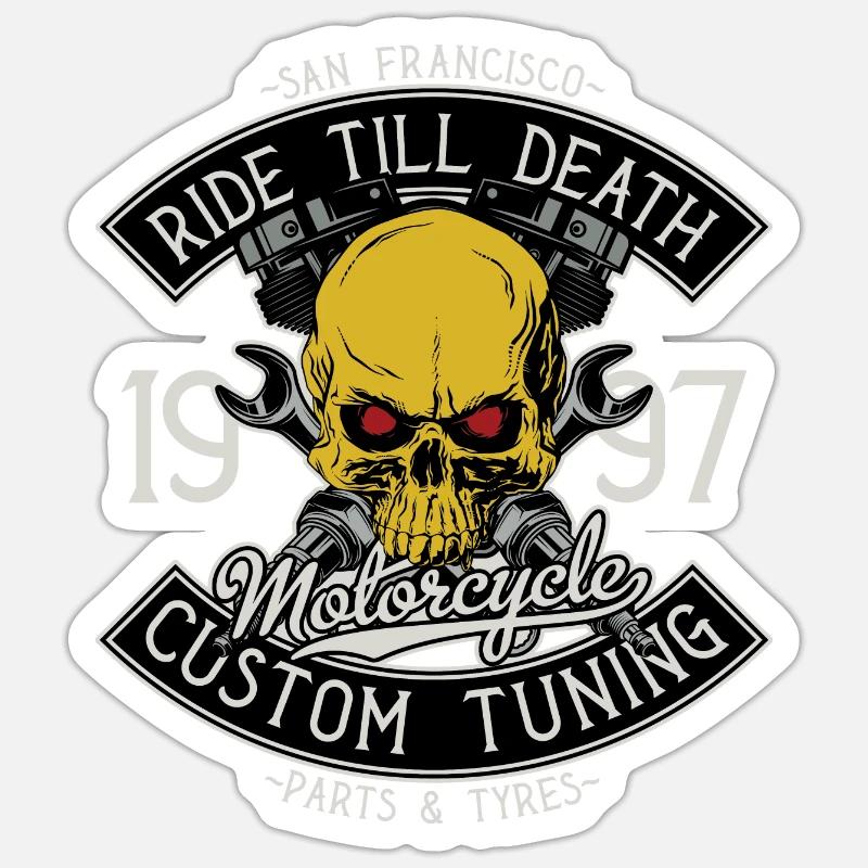 Sticker Größe S (10 x 10 cm) - 