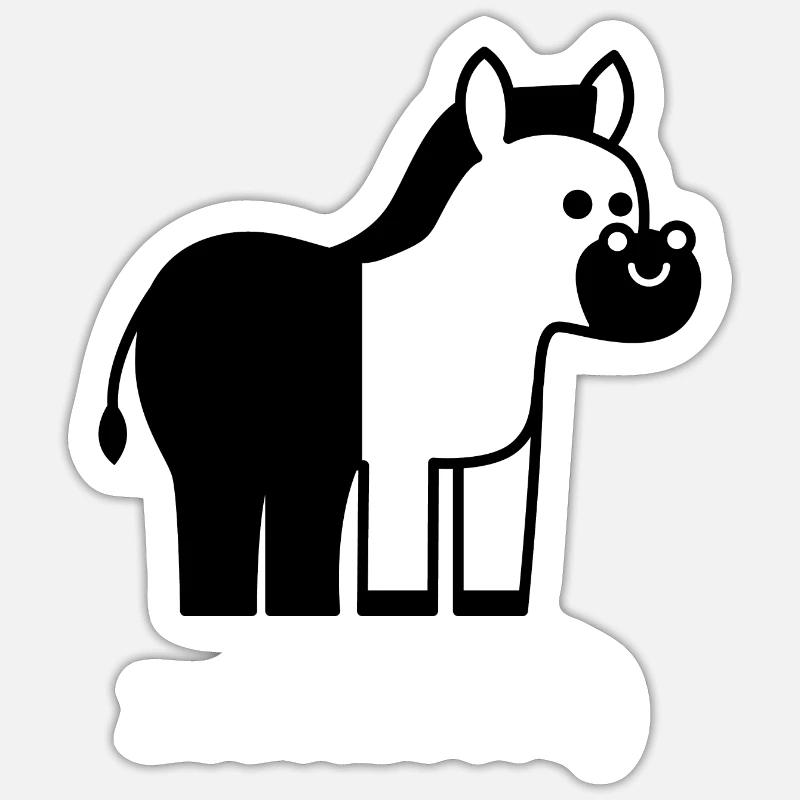 Sticker Größe S (10 x 10 cm) - 