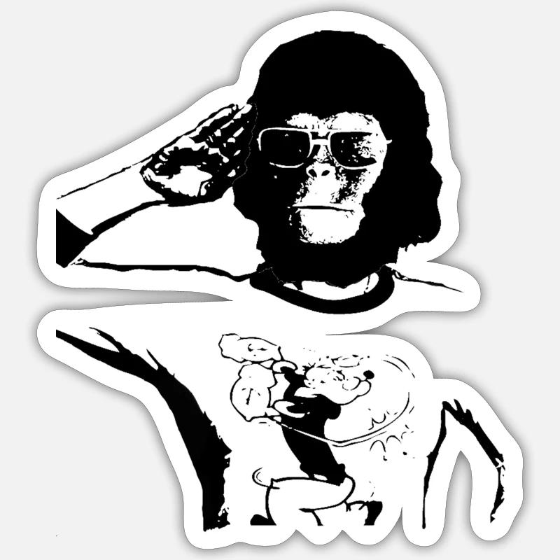 Sticker Größe S (10 x 10 cm) - 
