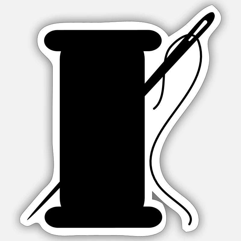 cutter - Sticker size S (10 x 10 cm) - white matte