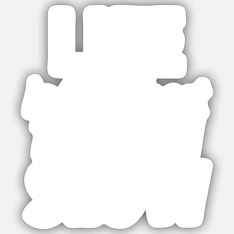 Sticker taille S (10 x 10 cm) - 