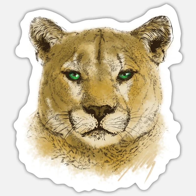 Sticker Größe S (10 x 10 cm) - 