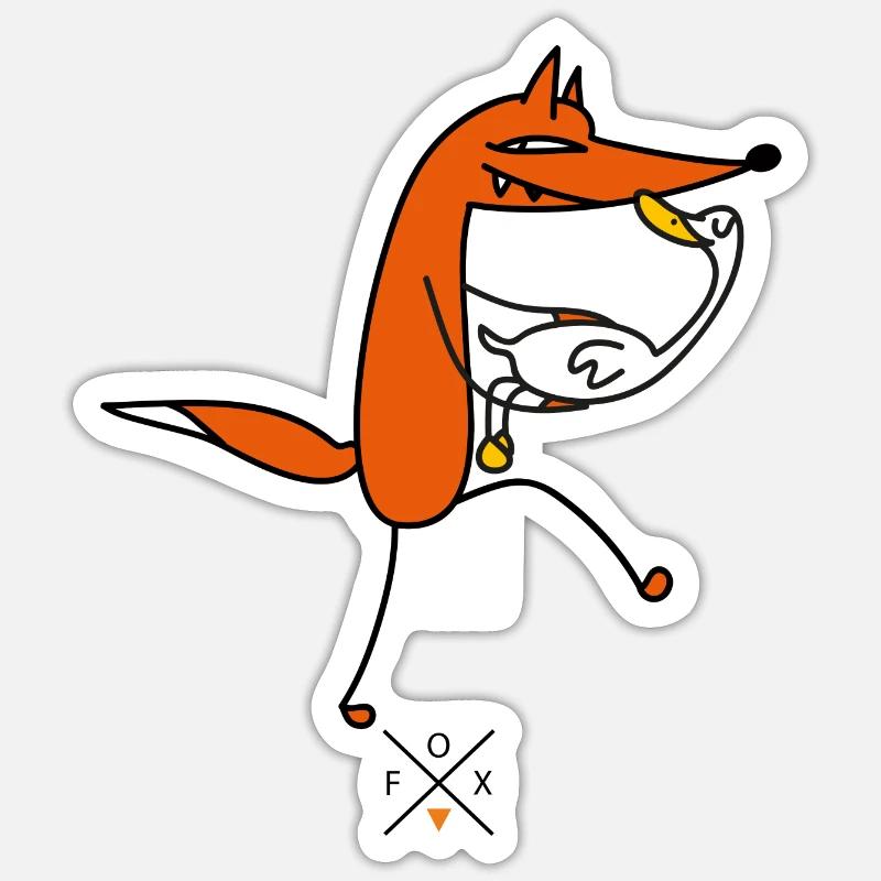 Sticker Größe S (10 x 10 cm) - 