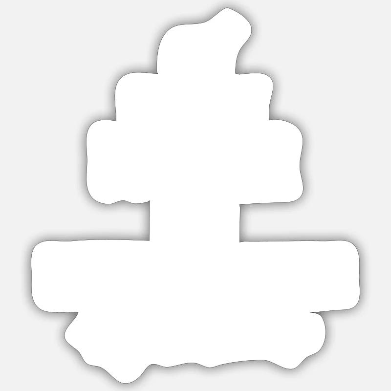 Bernese mountain Sticker taille S (10 x 10 cm)