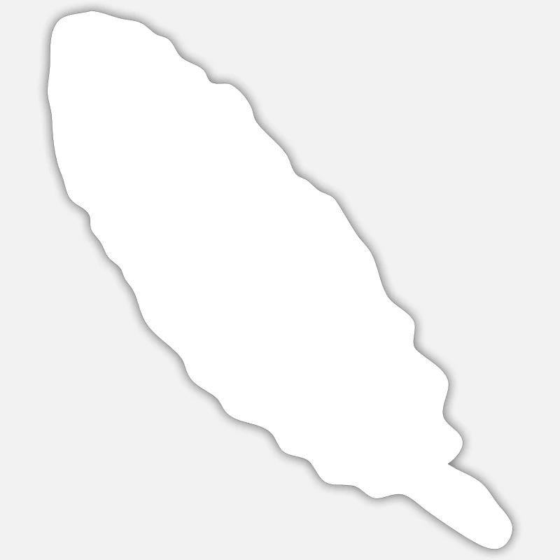 feather Sticker size S (10 x 10 cm)