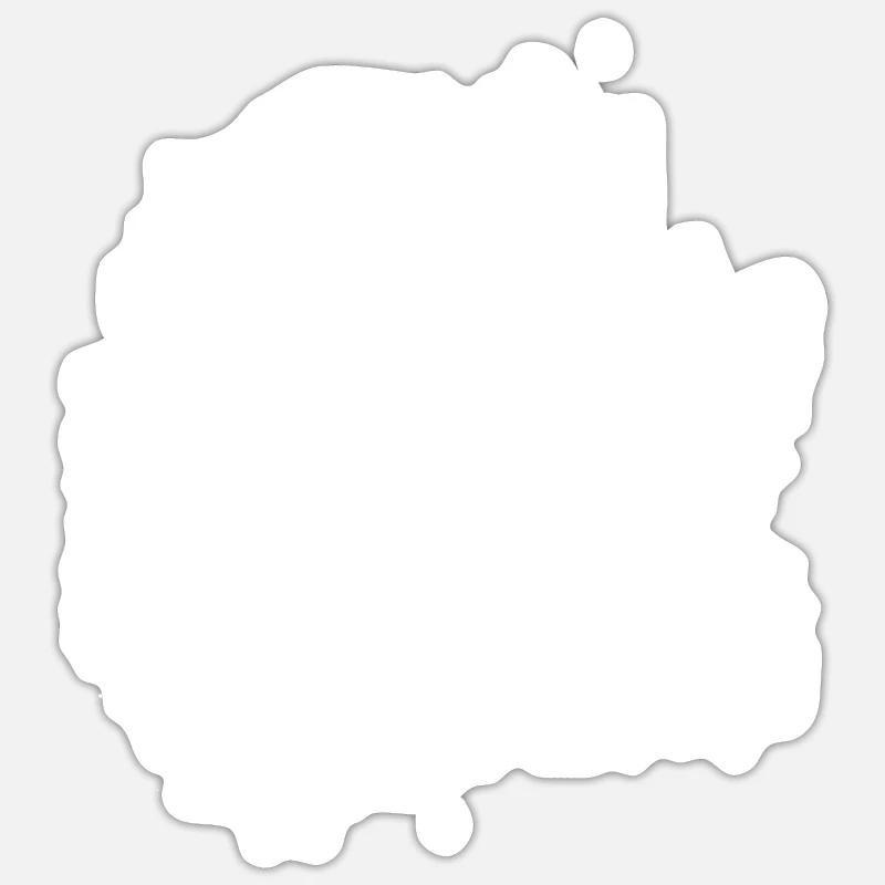 triskele - Sticker taille S (10 x 10 cm) - blanc mat