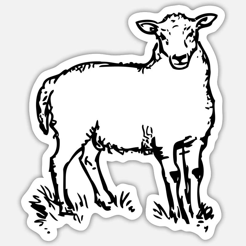 Sticker Größe S (10 x 10 cm) - 