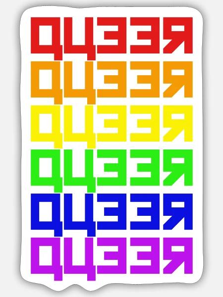  - Sticker size S (10 x 10 cm) - white matte
