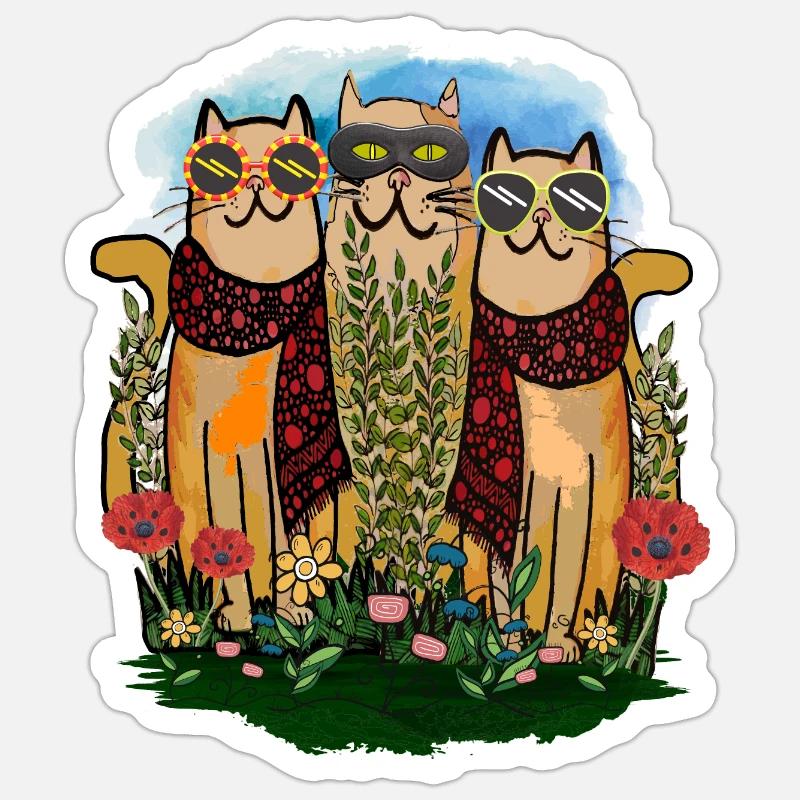 Sticker size S (10 x 10 cm) - 
