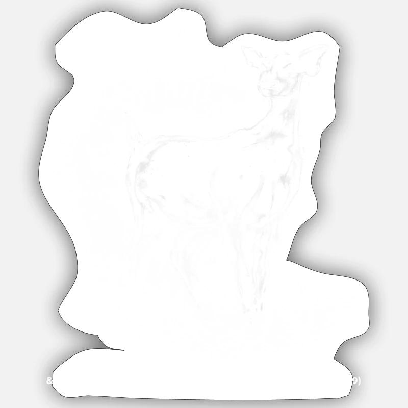 Harry Potter Patronus Bichette Sticker taille S (10 x 10 cm)