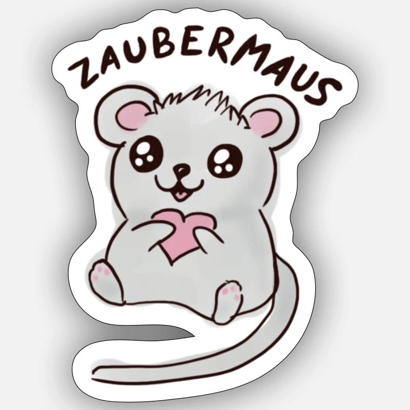 Magic mouse Sticker size S (10 x 10 cm)