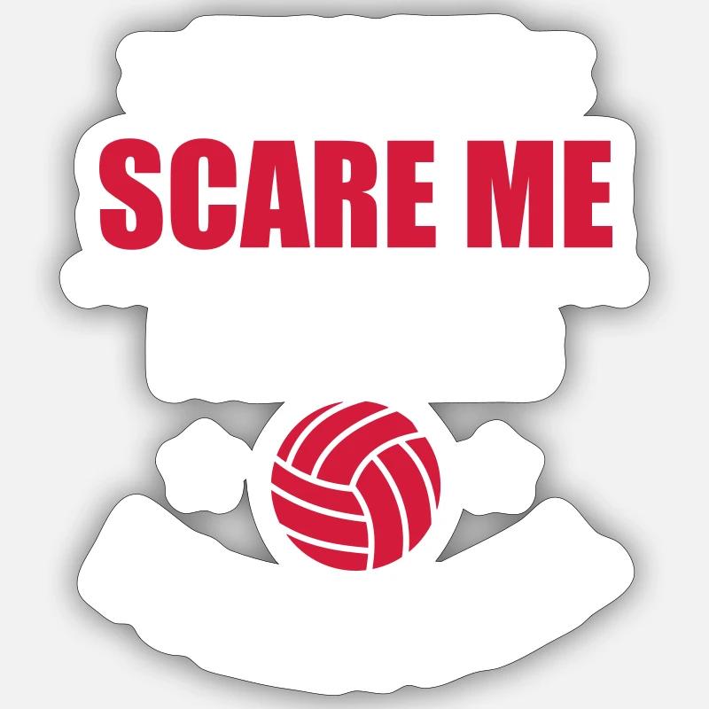 volley- Sticker taille S (10 x 10 cm)