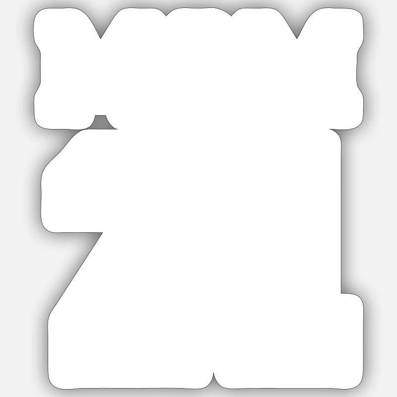 Mutter 2021 - Sticker Größe S (10 x 10 cm) - Mattweiß