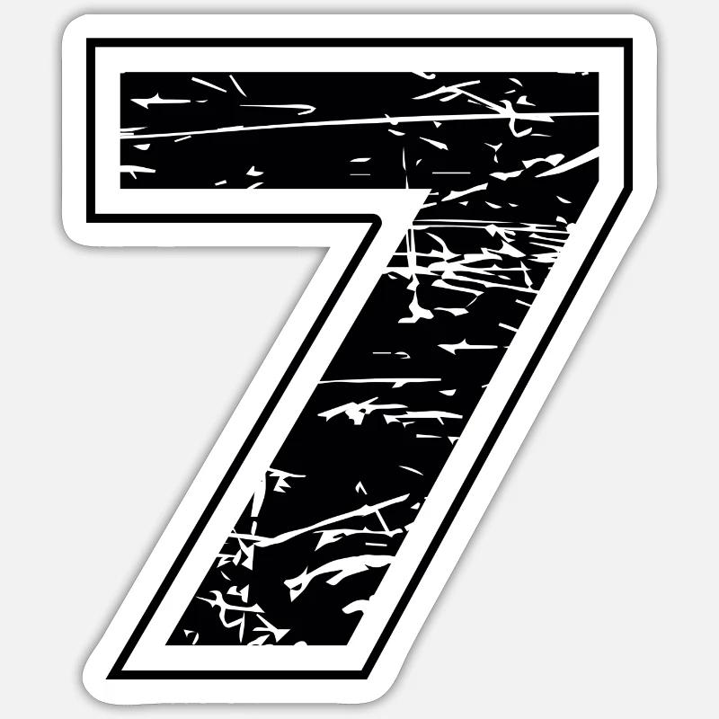 7 Sticker taille S (10 x 10 cm)