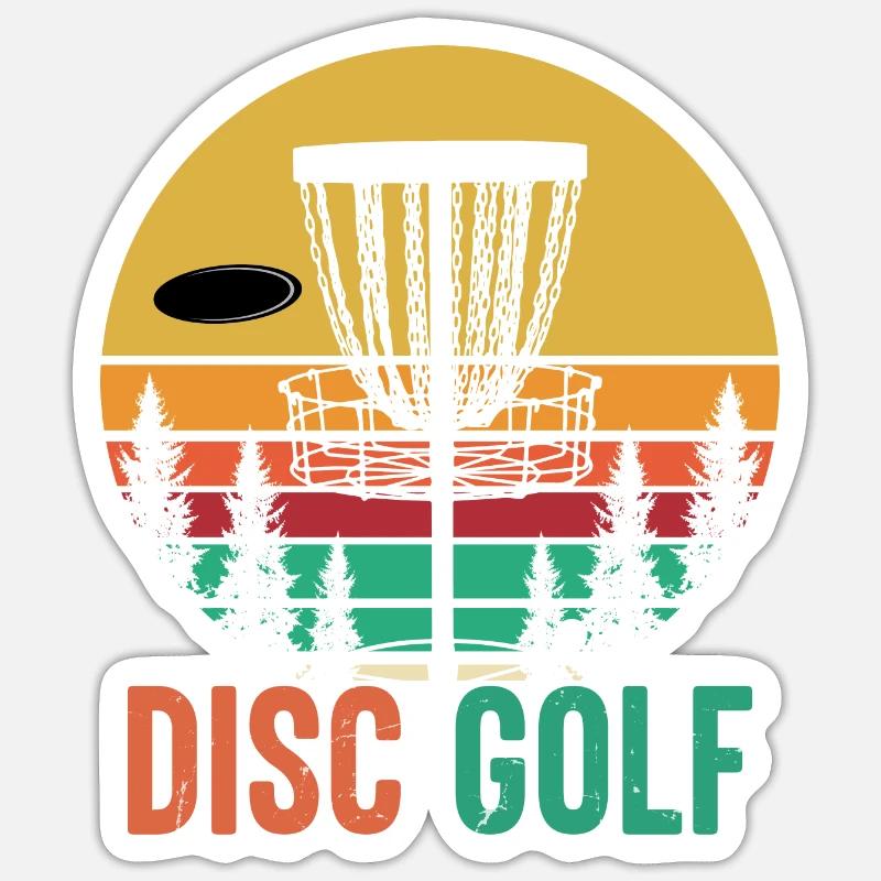 Disc Golf Sticker Größe S (10 x 10 cm)