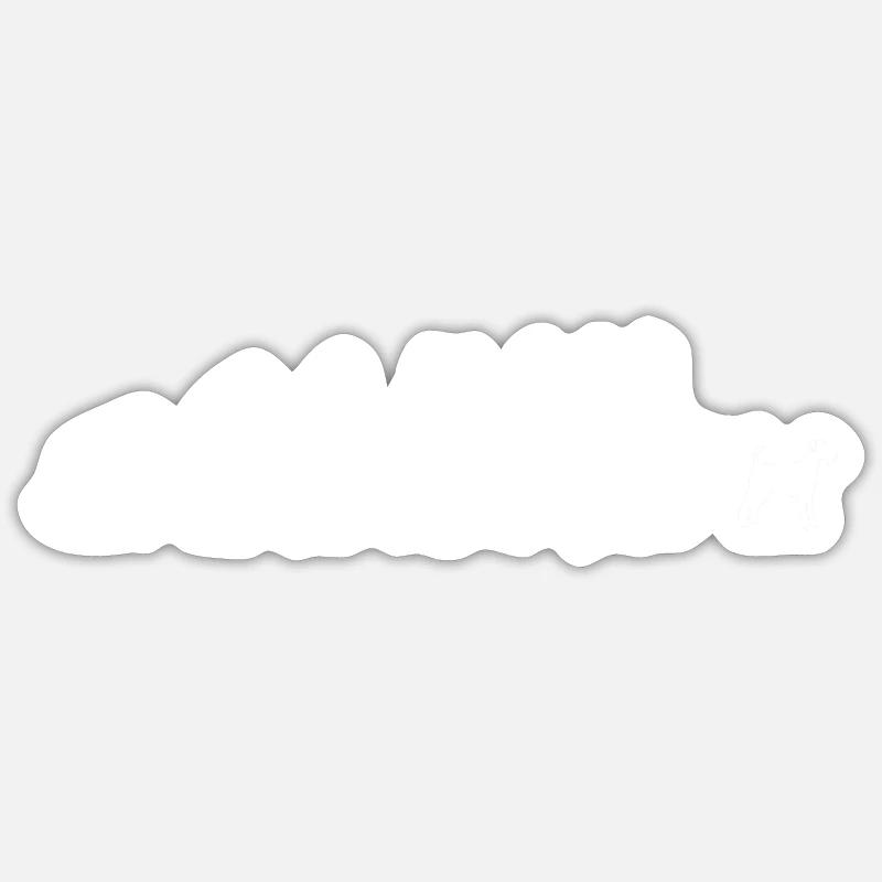 Evolution Airedale Terrier Walker Sticker size S (10 x 10 cm)